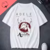 Adele Merch Now White Album 2025 T Shirt